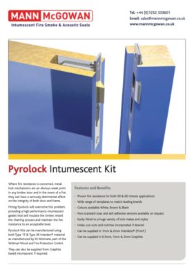 Pyrolock Intumescent Kit