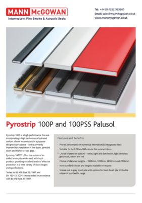 Pyrostrip 100P and 100PSS Graphite